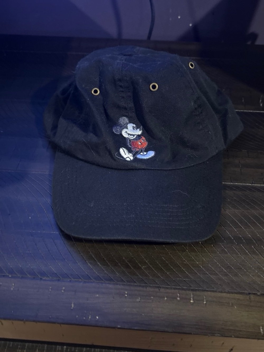 Mickey Mouse Embroidered Baseball Cap